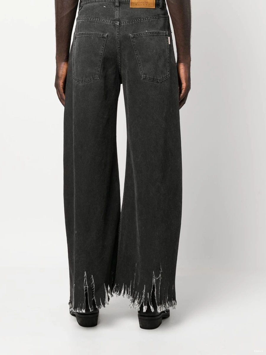 Affordable fringed jeans leg Alanui Women wide 0804